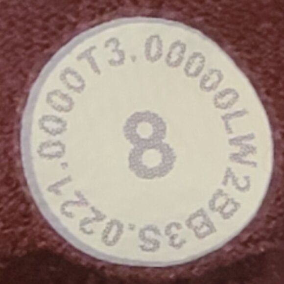 Womens 8 Lululemon Burgundy Maroon Yoga Sports Bra LW2BB3S Free To Be Wild? - Picture 3 of 3